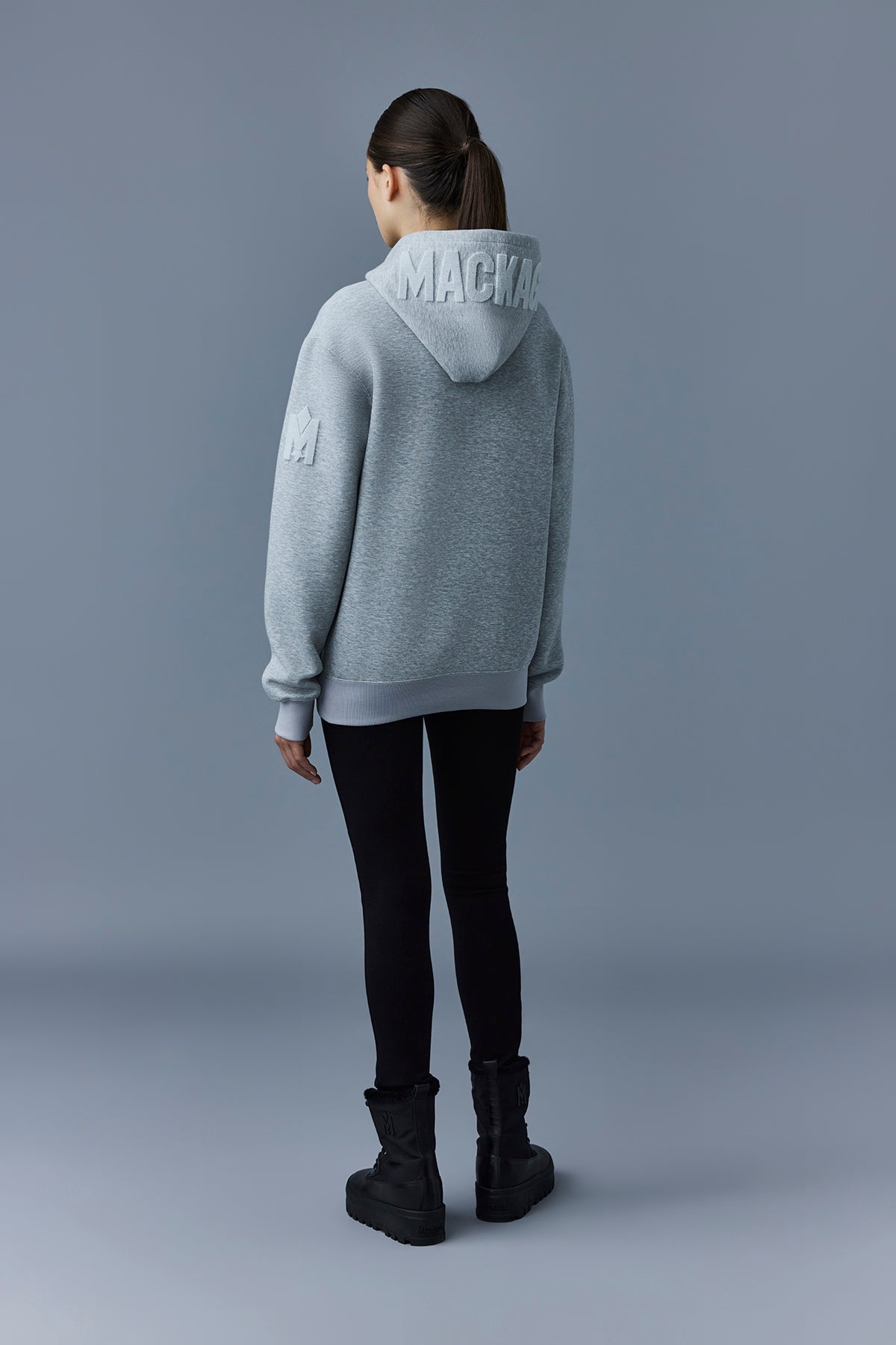 KRYS hoodie with velvet embroidery - 4