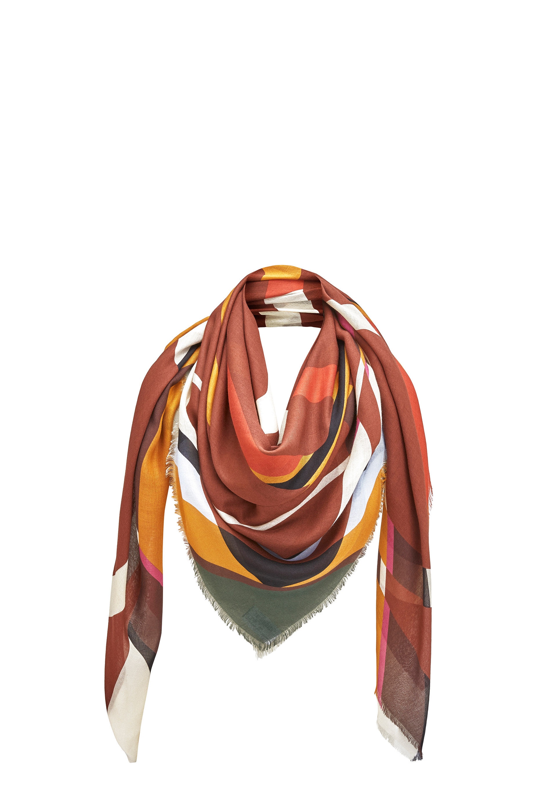 Scarf in modal and cashmere - 4