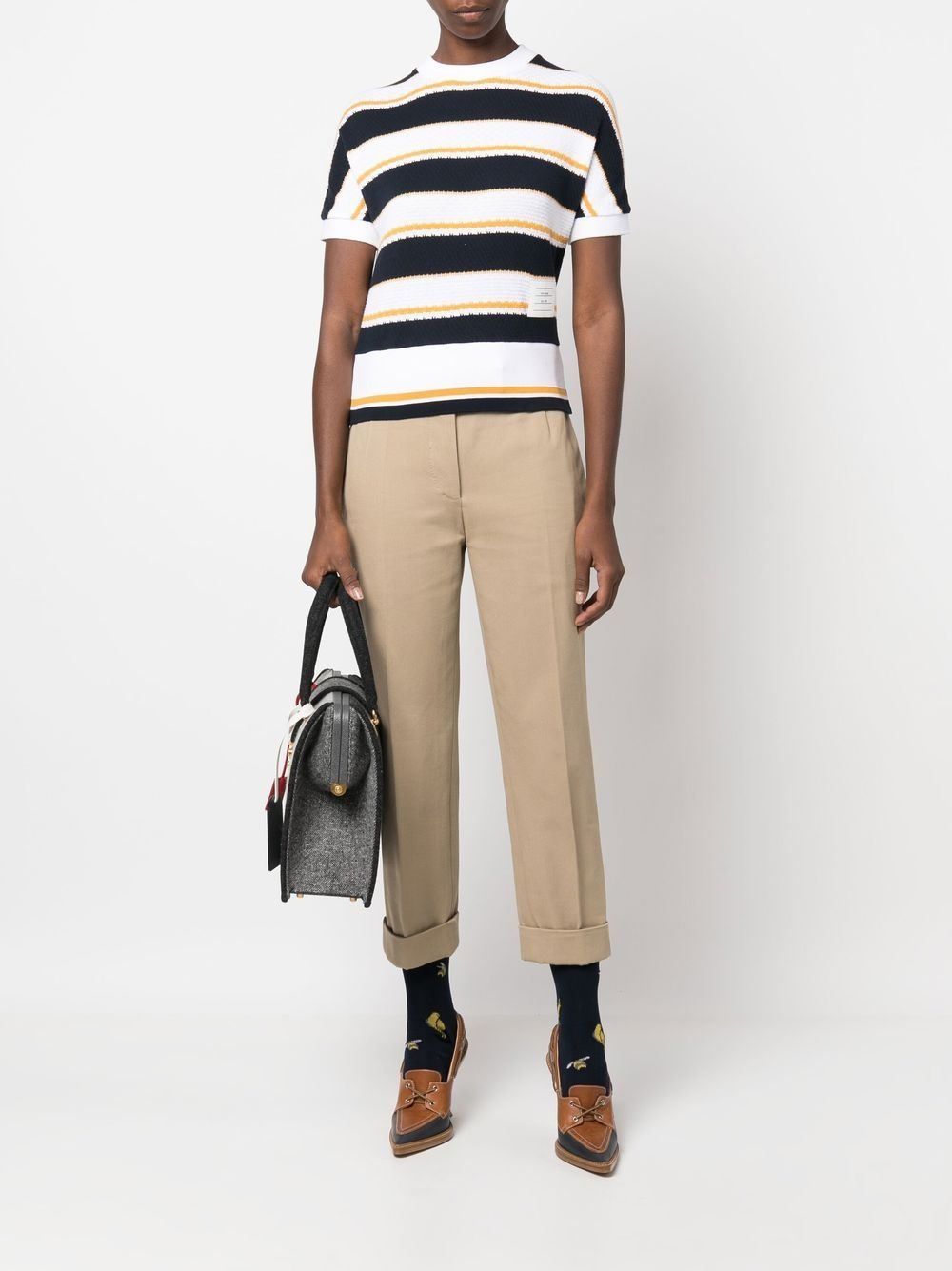 cropped tailored trousers - 2