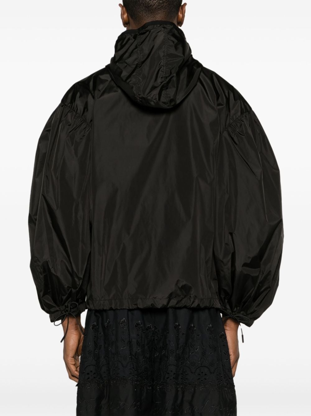 floral-appliquÃ© hooded jacket - 4
