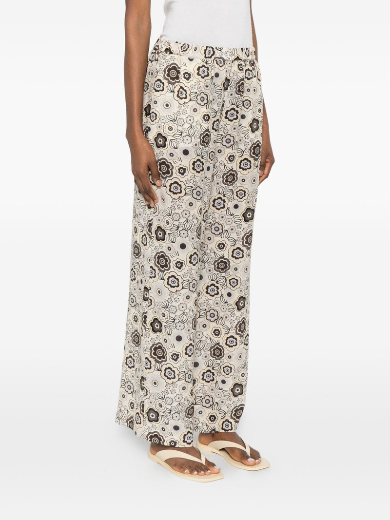 floral-print trousers 3