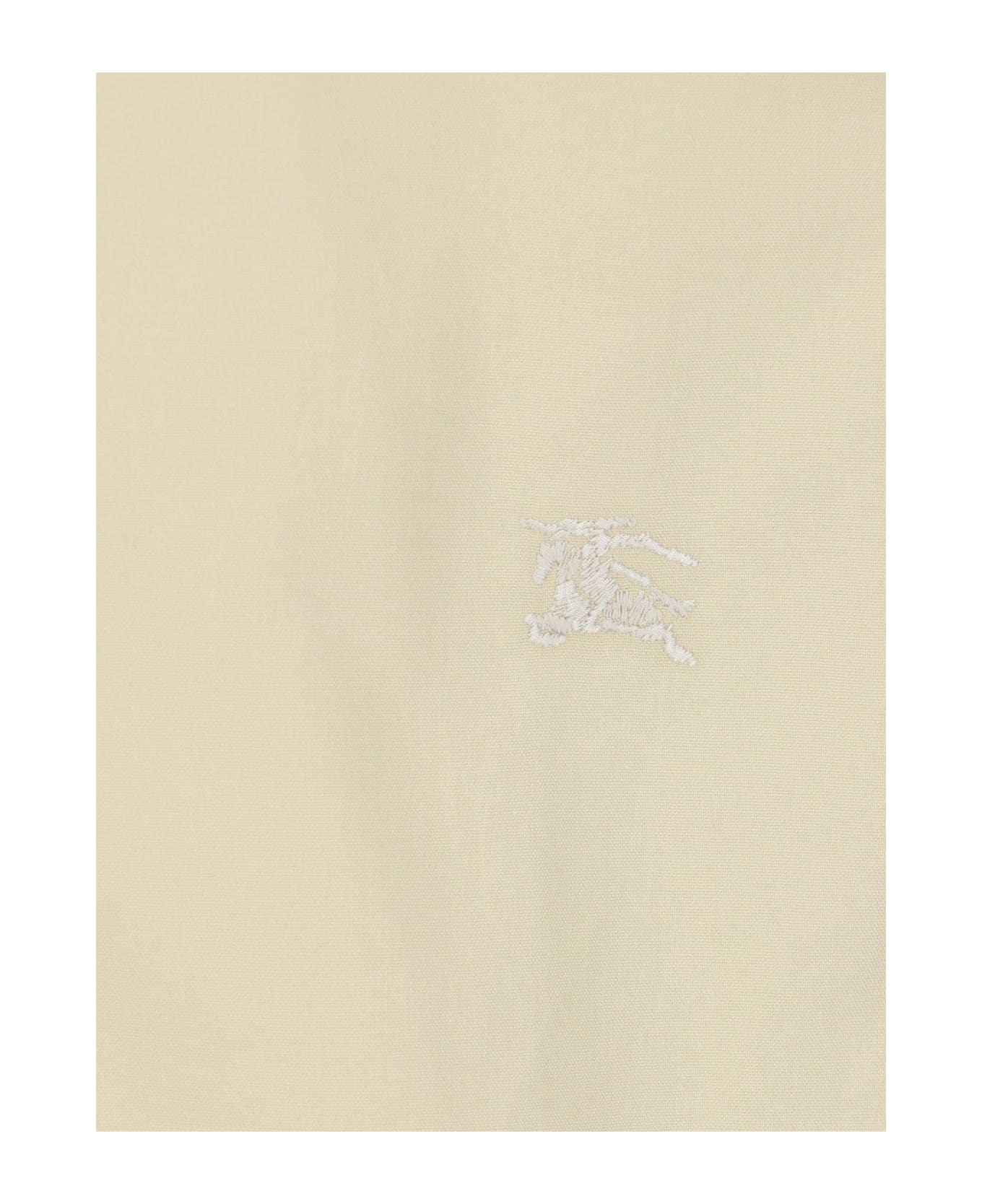 Logo-embroidered Short Sleeved Poplin Shirt - 4