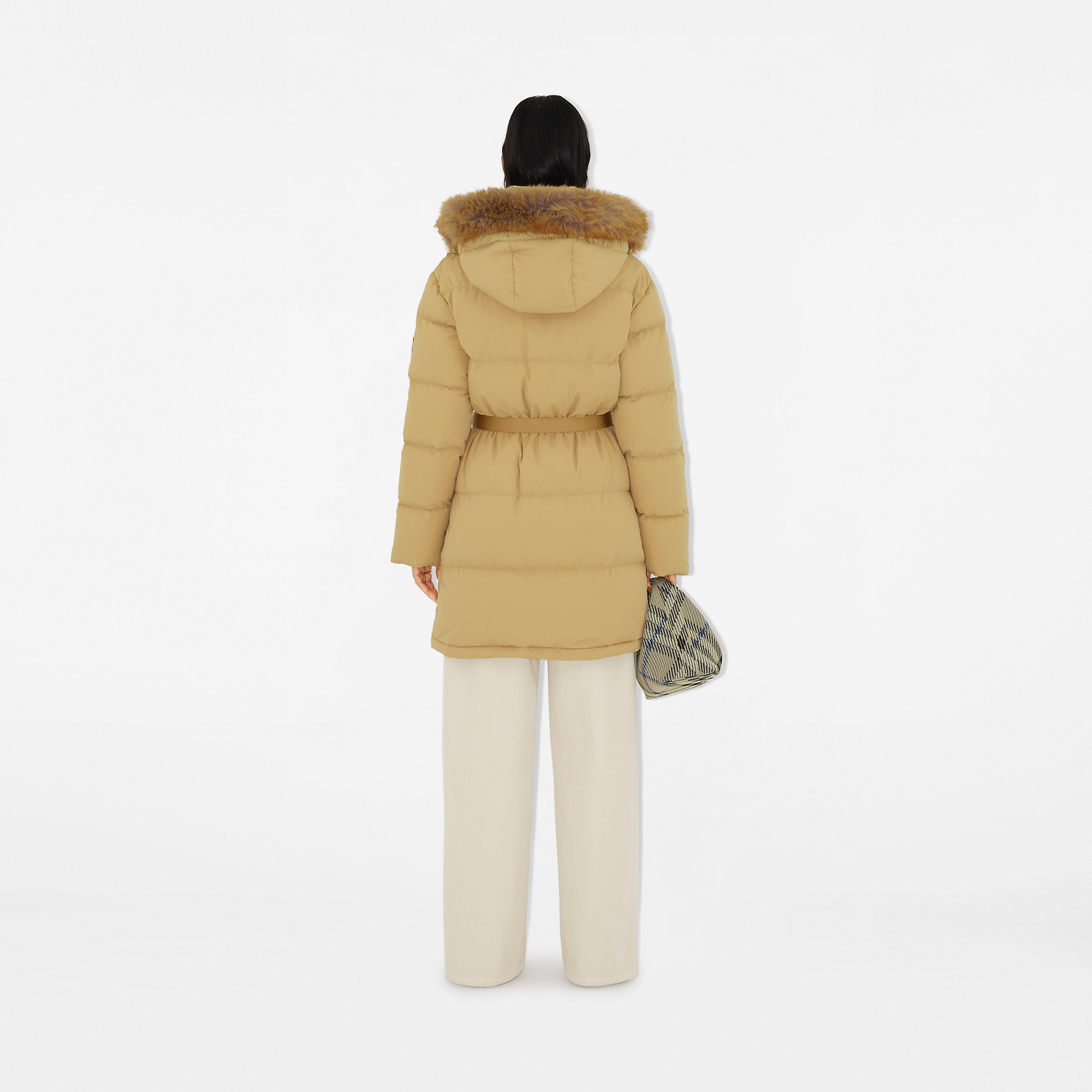Nylon Puffer Coat - 4