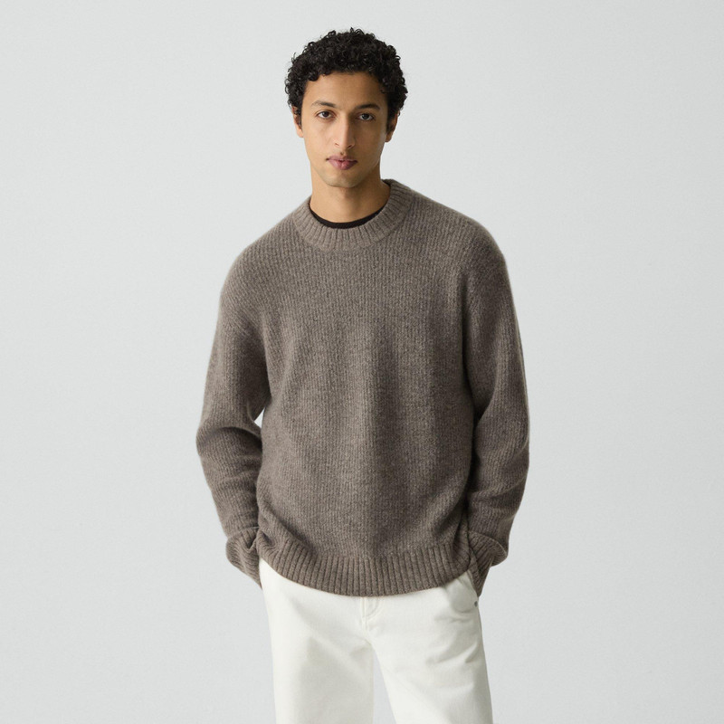 Relaxed Crewneck Sweater in Astor Wool 2