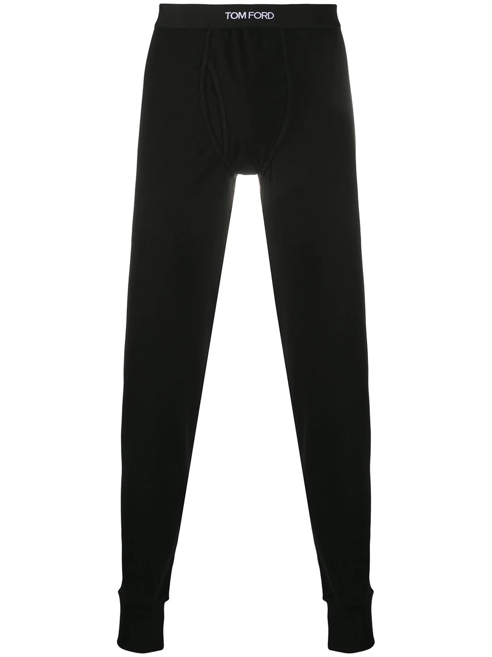logo waistband long johns - 1
