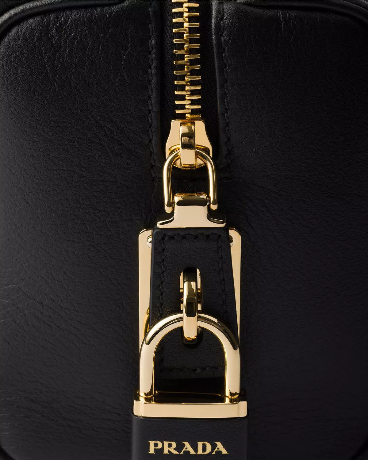 Medium Leather Top-Handle Bag with Padlock - 2