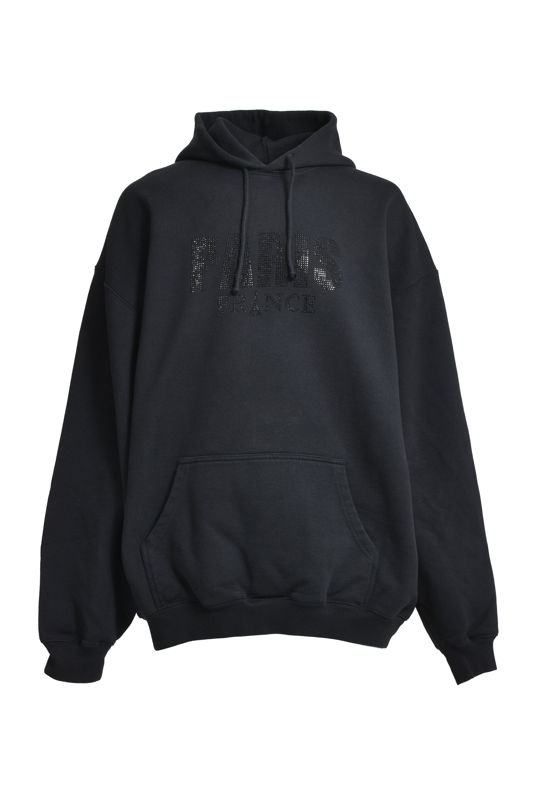 CRYSTAL PARIS HOODIE / BLK - 5