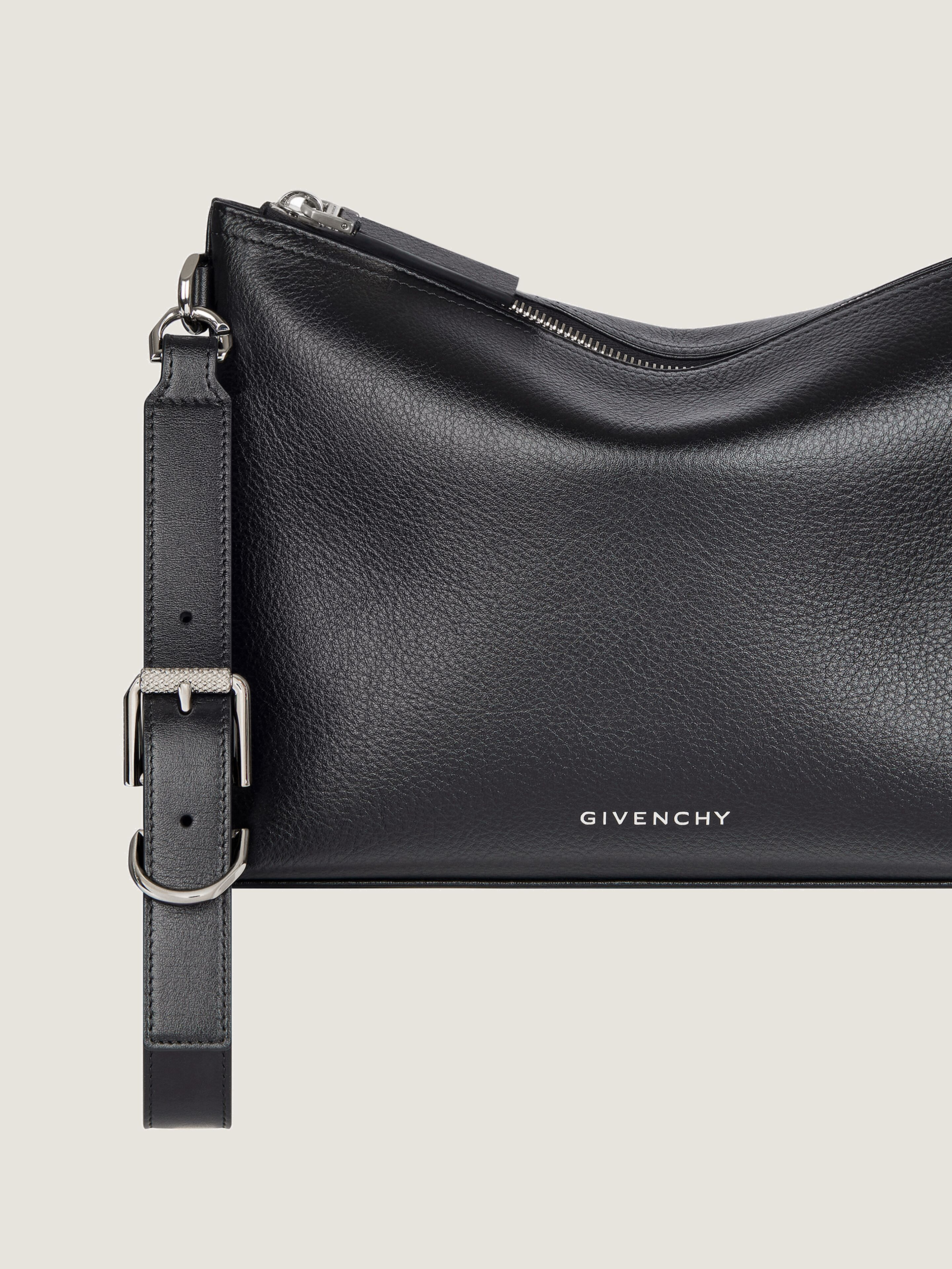 VOYOU POUCH IN GRAINED LEATHER - 4