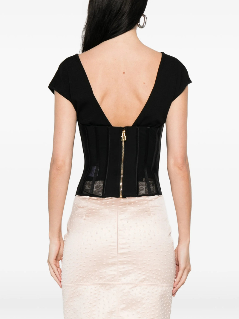 Elisabetta Franchi Metal Detail Corset 5