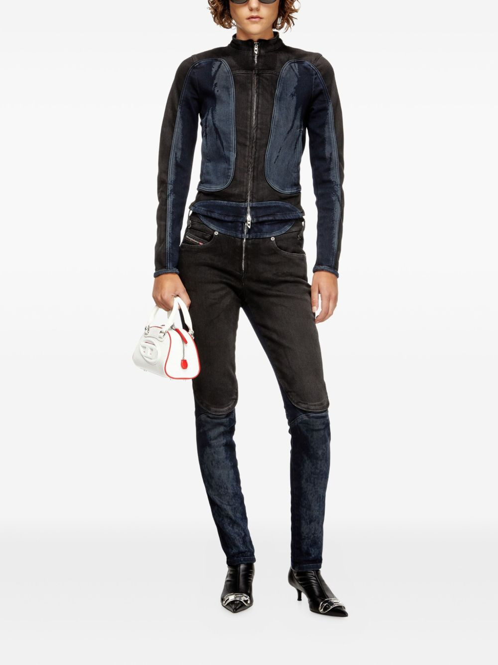 De-Morny-S panelled zip-front jacket - 2