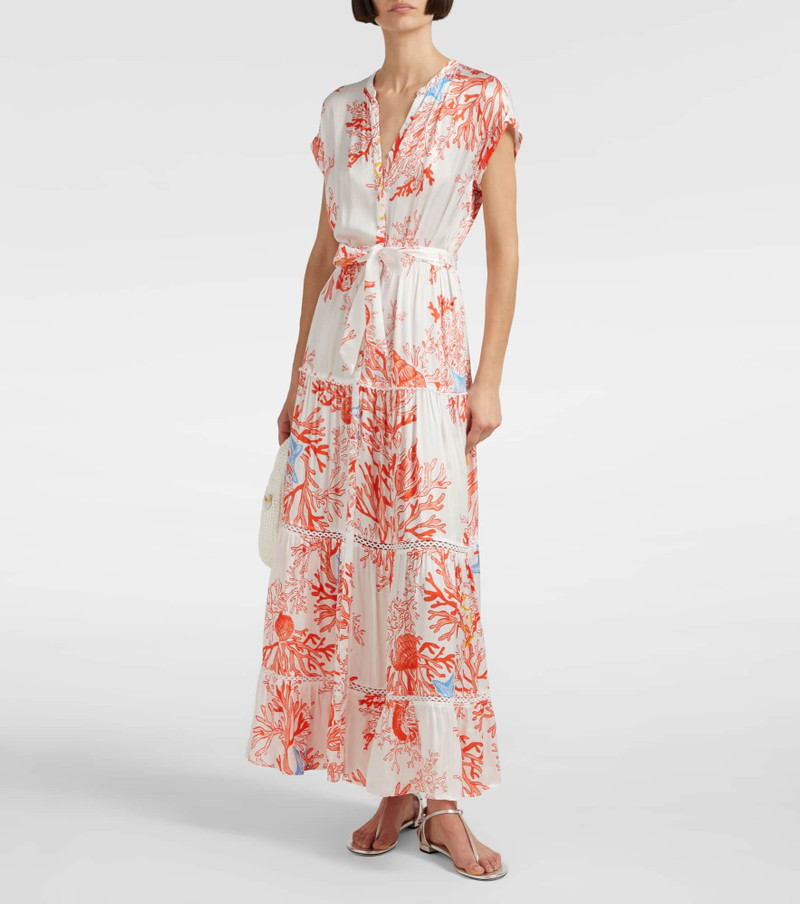 Poupette St Barth Printed shirt dress outlook