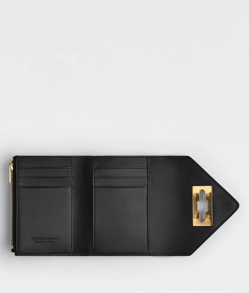 trifold zipper wallet - 2