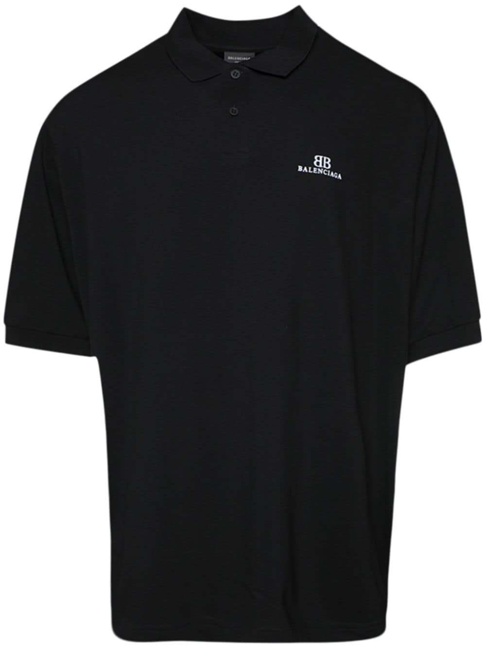 [Balenciaga] バレンシアガ T-Shirts And Polos Balenciaga Men's Oversized Polo Shirt | Neiman Marcus