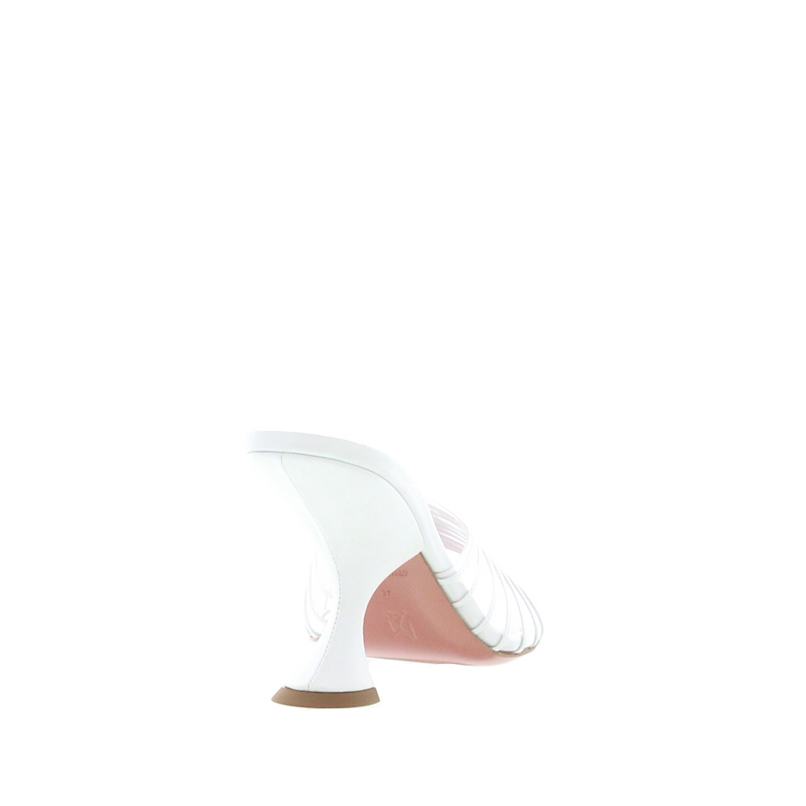 Amina Muaddi – Mookie Slipper – White - 3