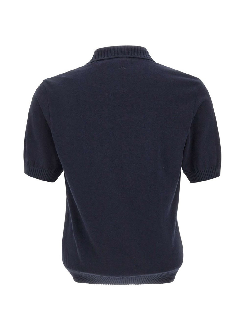 Paul & Shark open collar logo polo shirt outlook