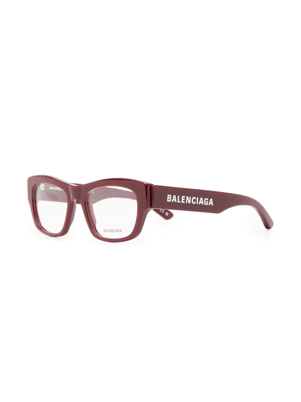 logo-print rectangle-frame glasses - 2