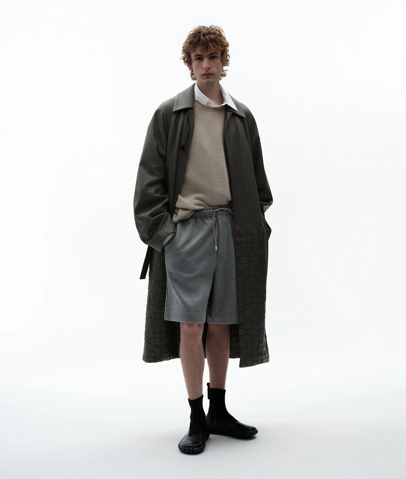 Cotton Fleece Sweatshorts - 1