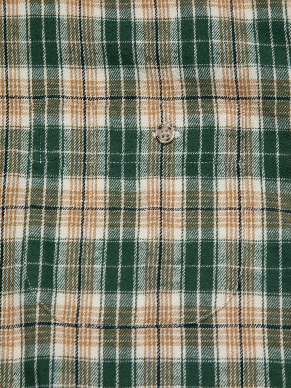 Julian Farmers Check Shirt Racing Green - 5