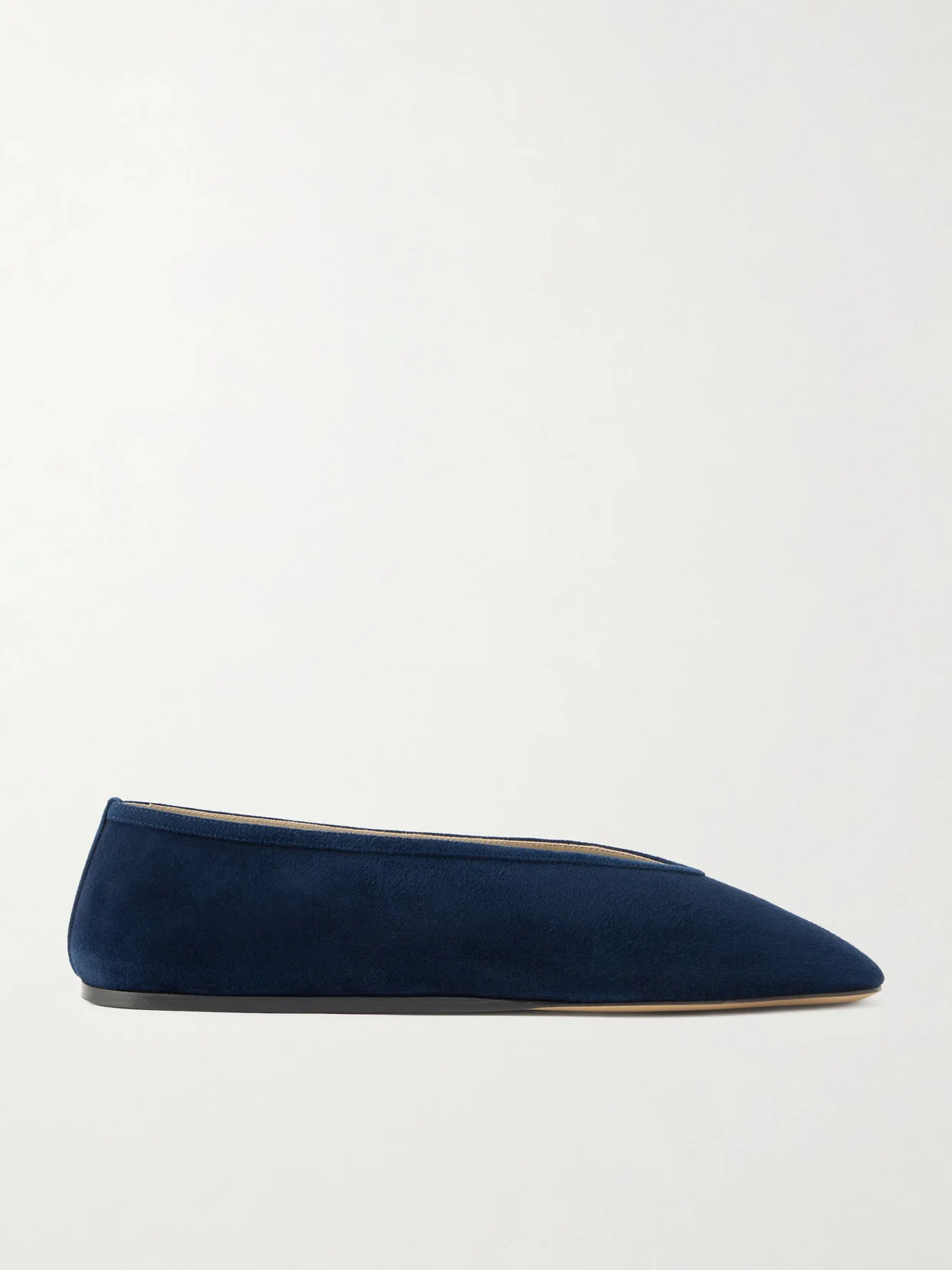 Luna Suede Ballet Flats - 1