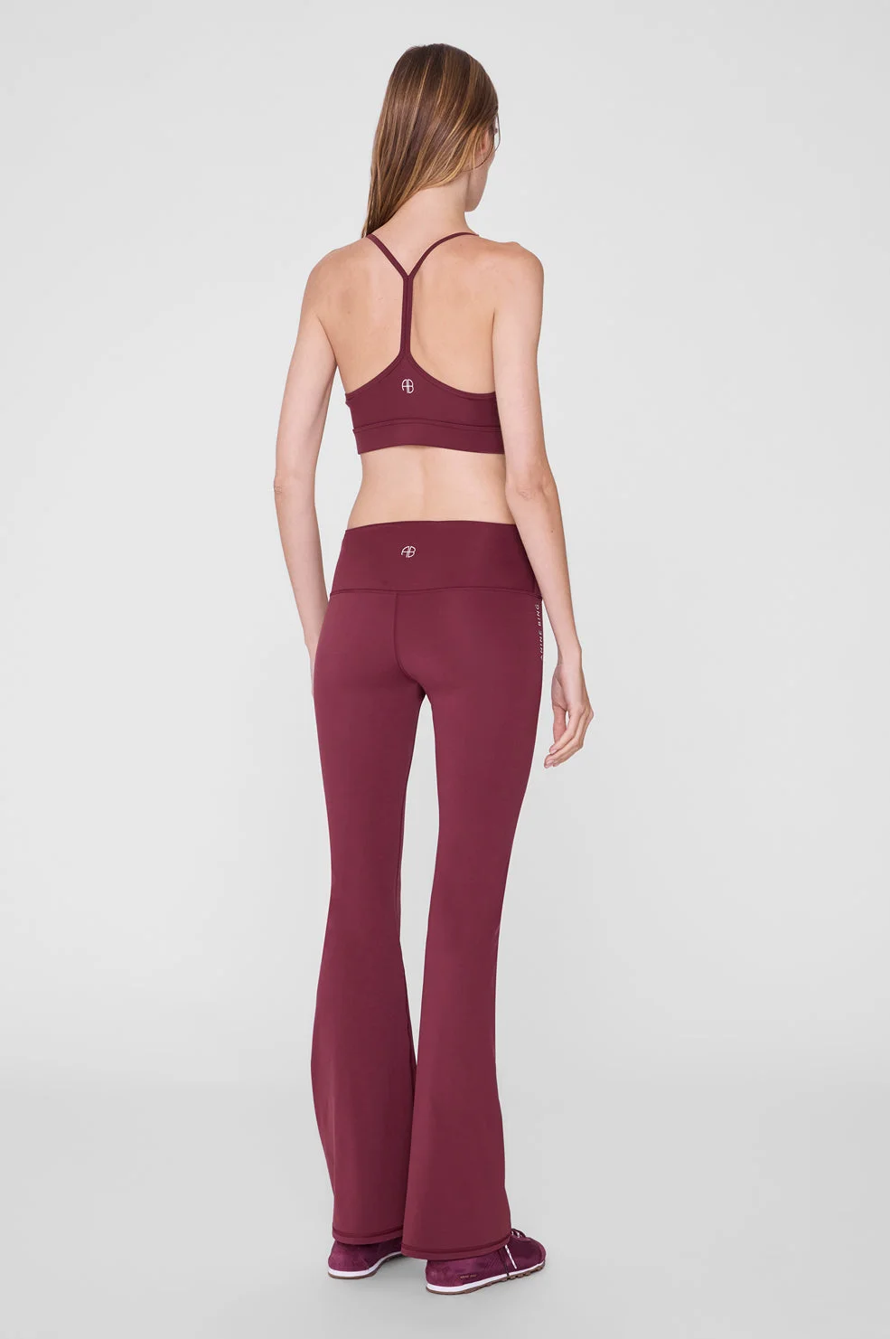 Gabrielle Legging - Burgundy - 1