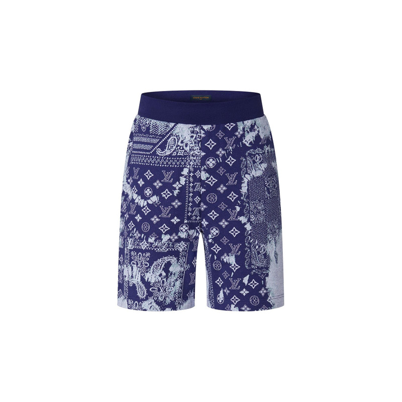 Monogram Bandana Shorts - 1