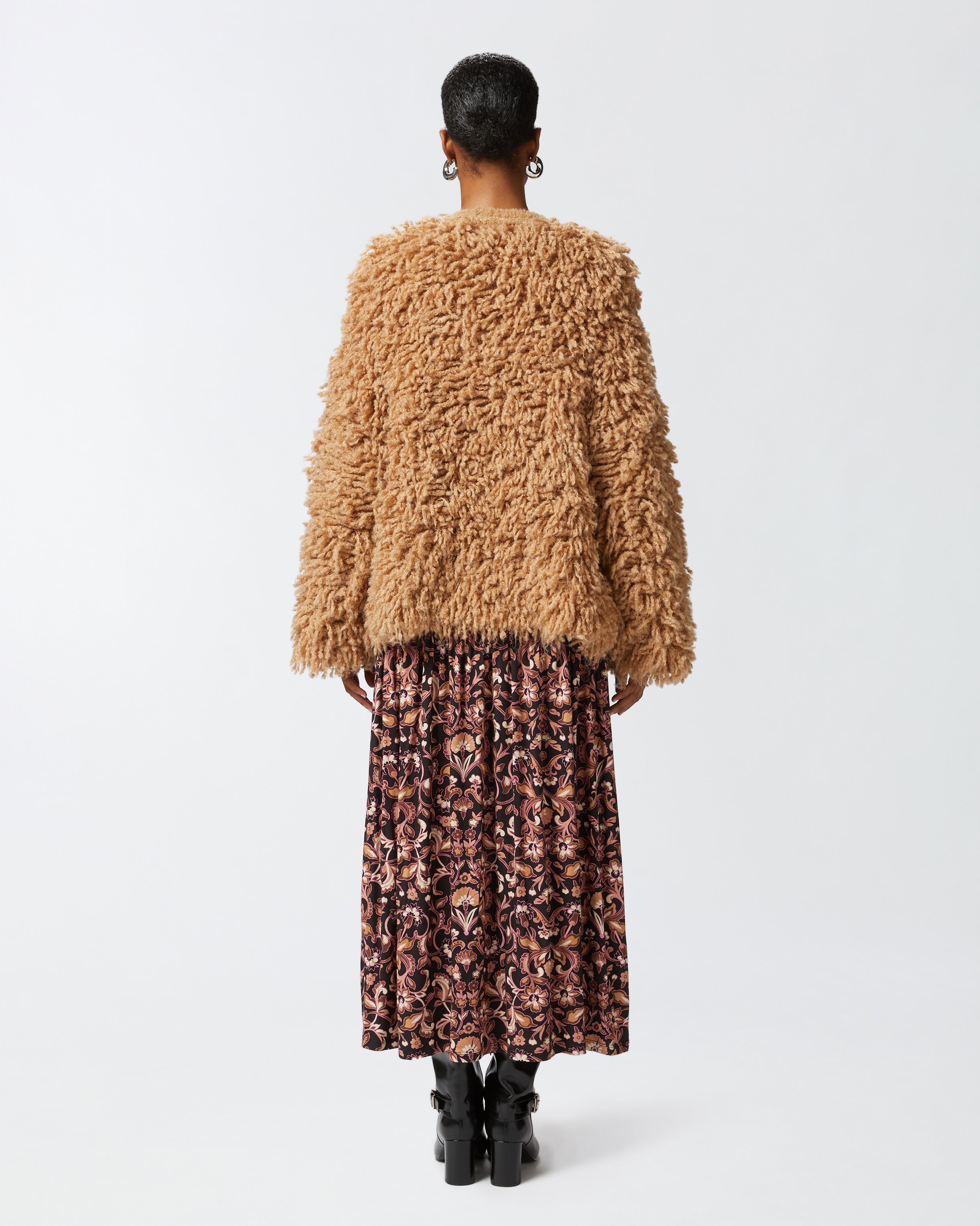 FAUX FUR COAT - 4
