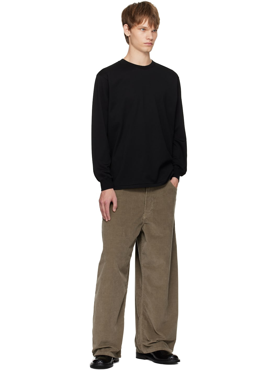 Black Luster Plaiting L/S T-shirt - 4