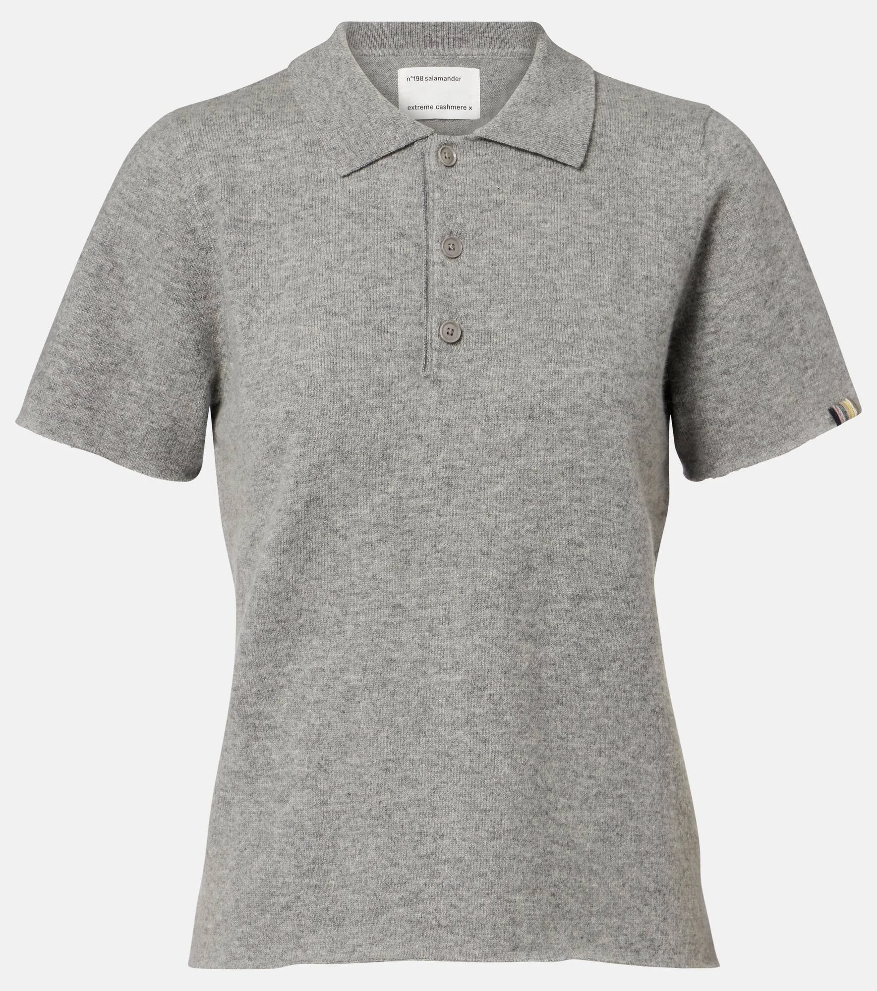 N°198 Salamander cashmere-blend polo shirt - 1