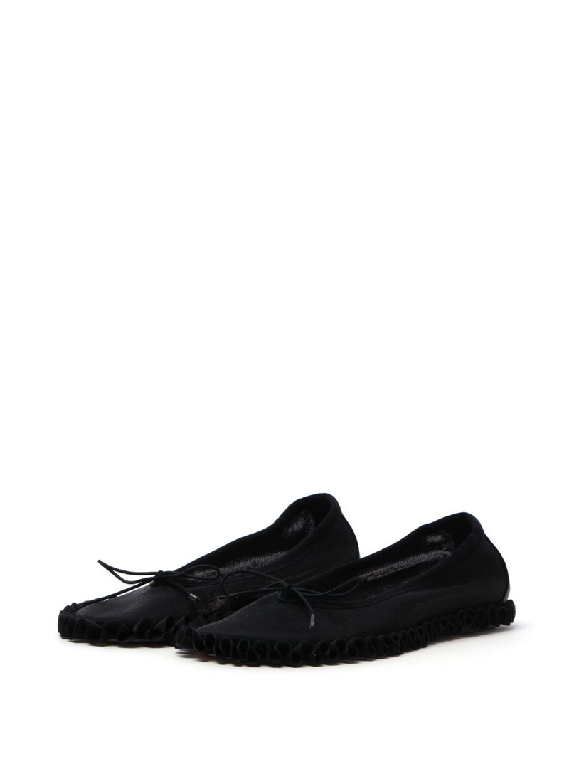 Simone Rocha ruffled-detail ballet flats outlook