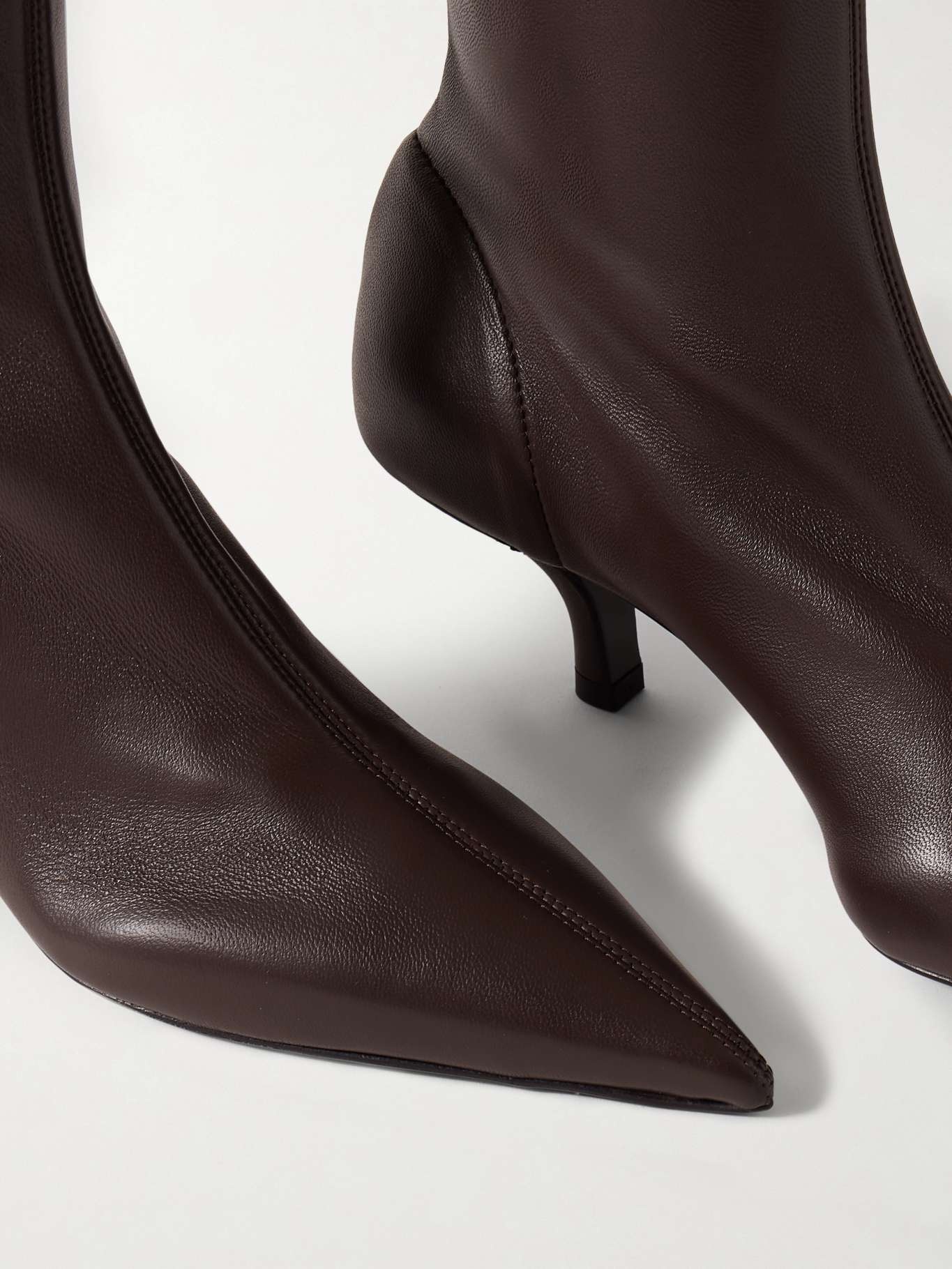 【関税込み】TOTEME ヒール Totême The Heeled Sock leather ankle boots | REVERSIBLE