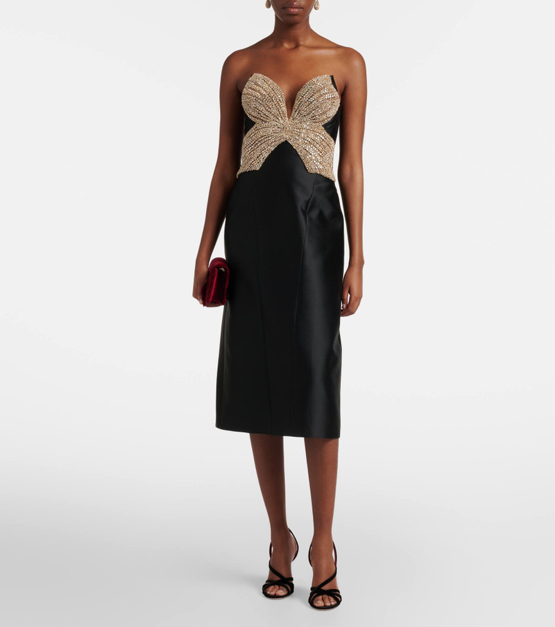 COSTARELLOS Tala embellished cocktail dress outlook