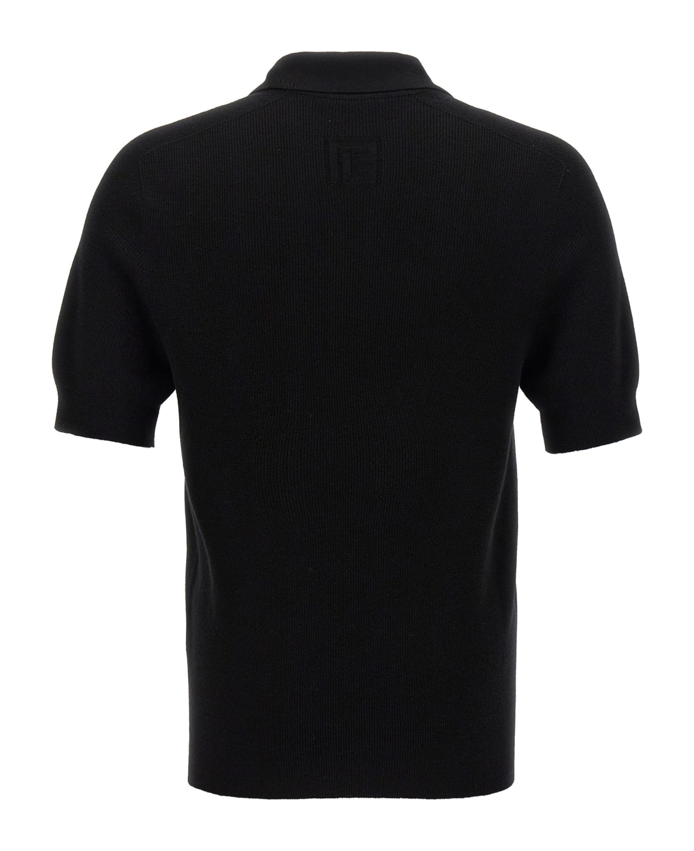 'label' Polo Shirt - 2