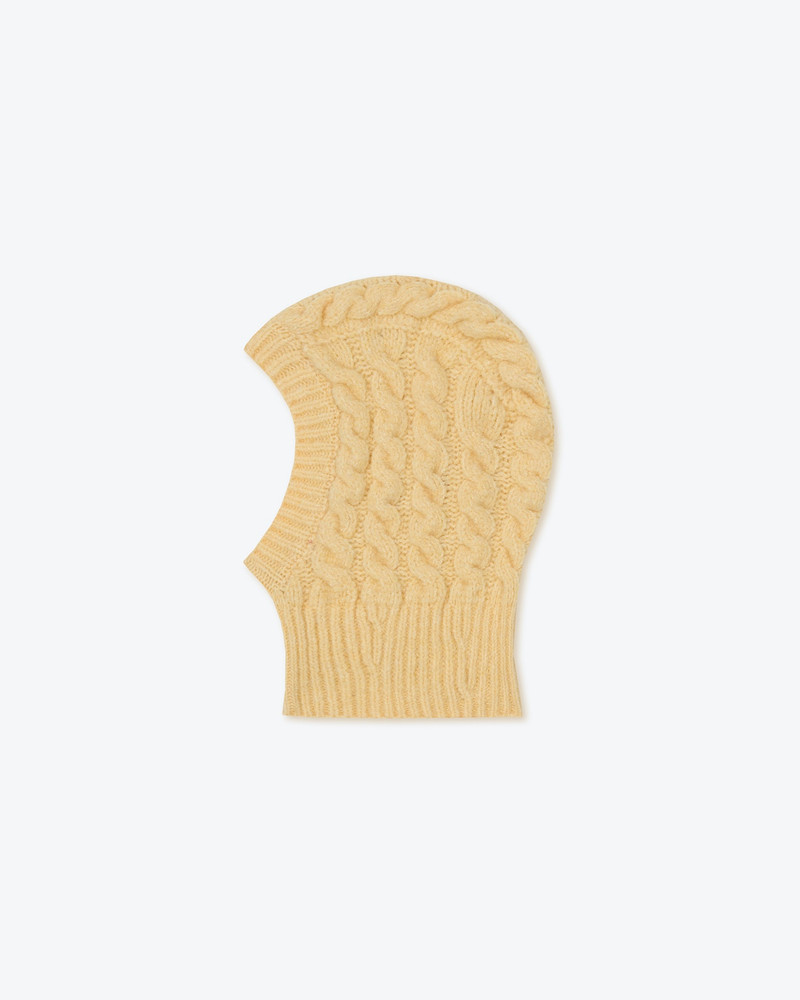 FILCO - Cashmere balaclava - Pale yellow 1