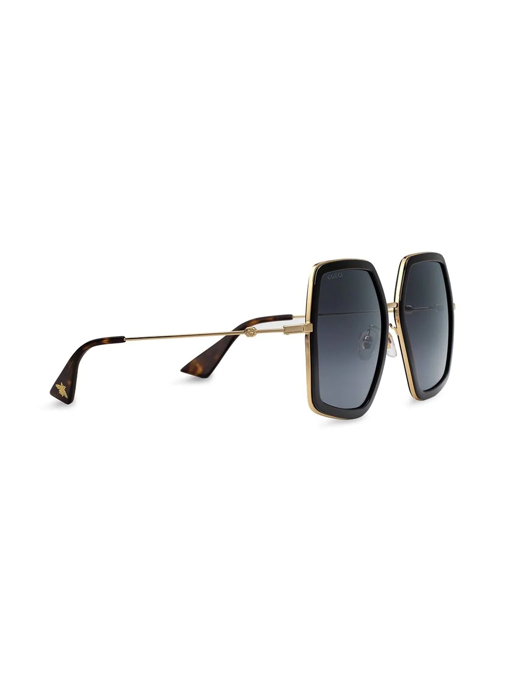 oversized square-frame sunglasses - 2