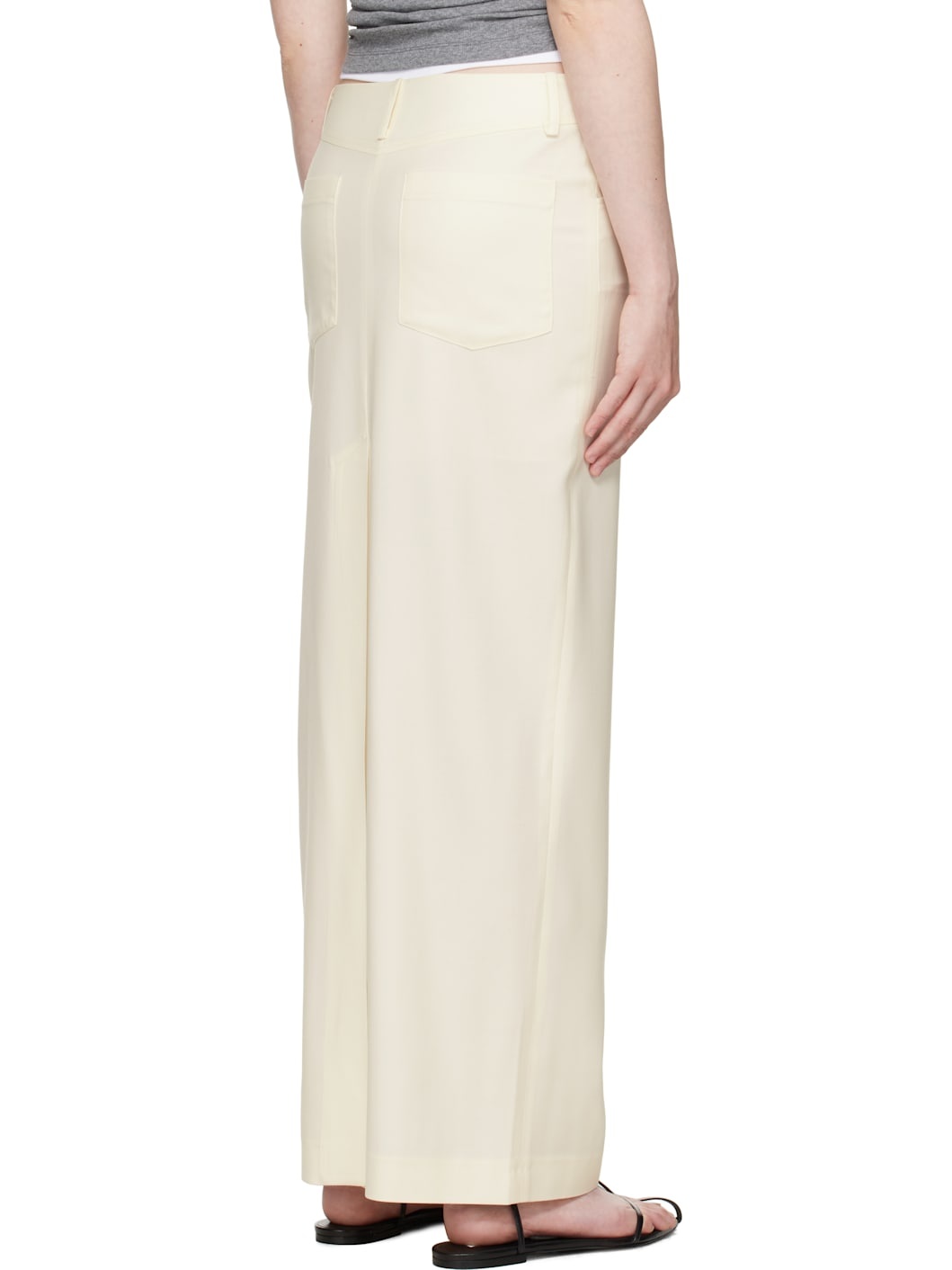 White Mysti Maxi Skirt - 3