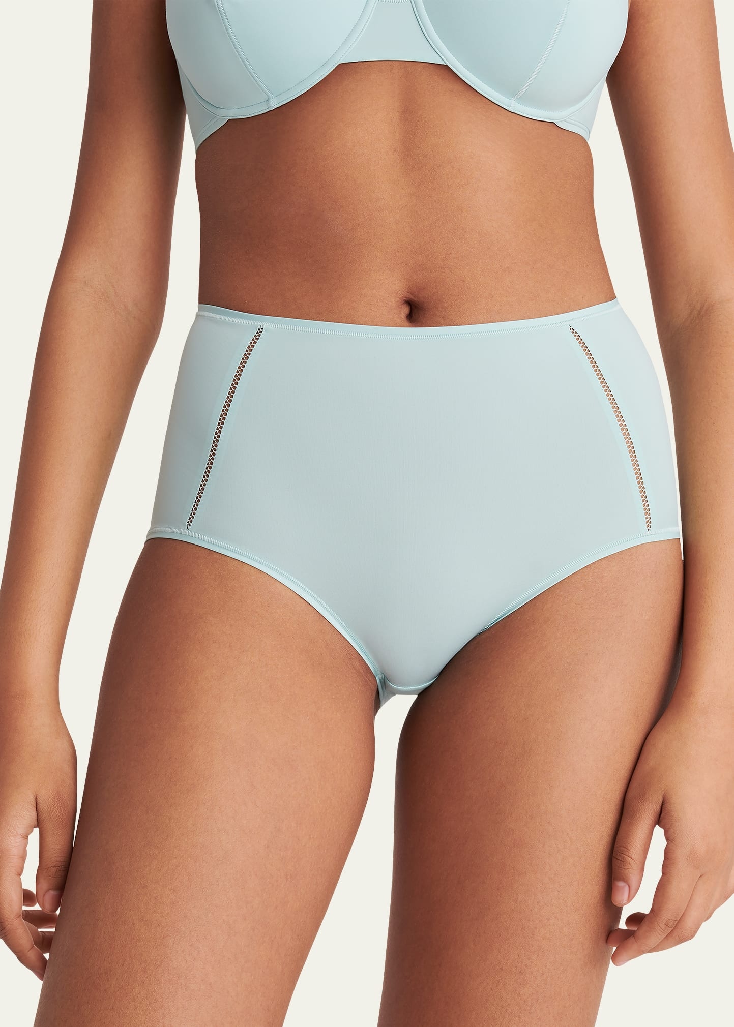 Brina Soyeuse High-Rise Recycled Jersey Briefs - 4