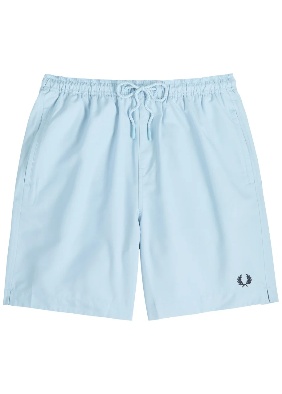 Fred Perry Logo-embroidered Shell Swim Shorts - 1