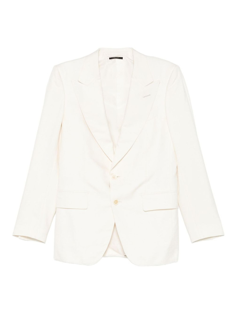 side-strap single-breasted suit 1