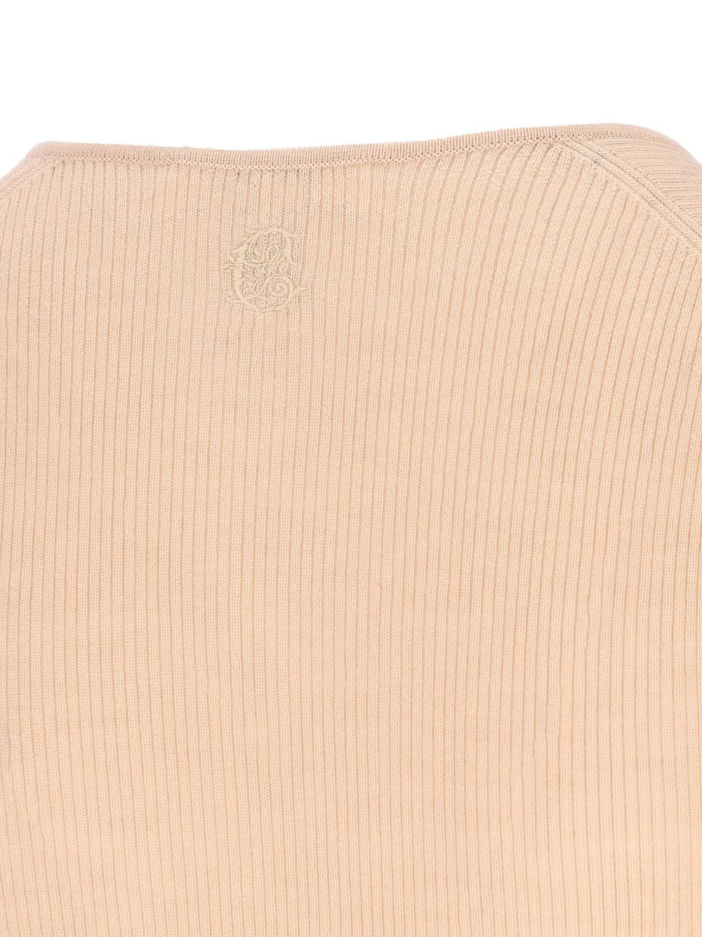 Henley ribbed button-front T-shirt - 4