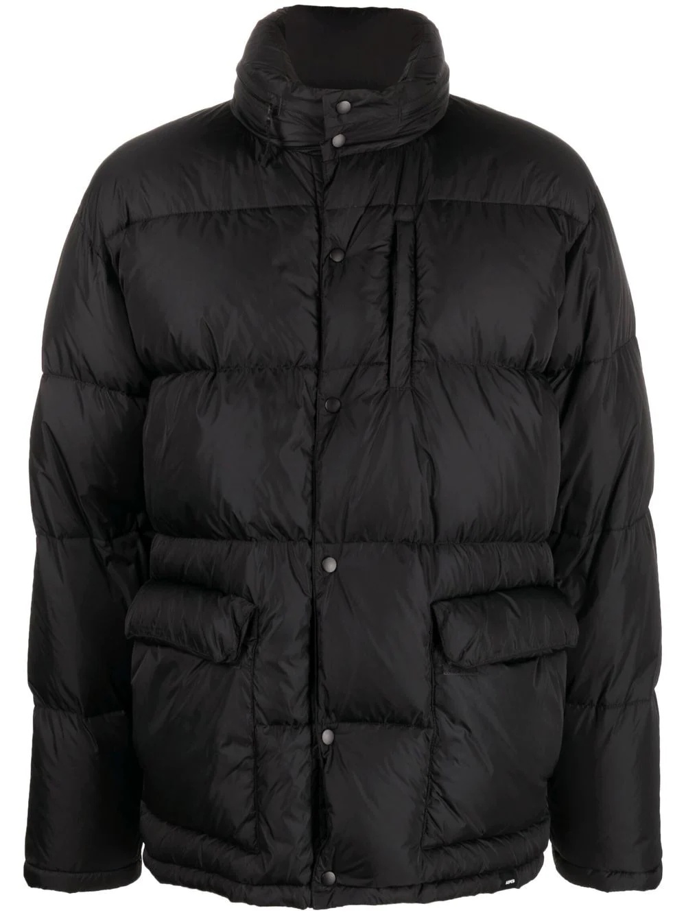 high-neck puffer-coat - 1