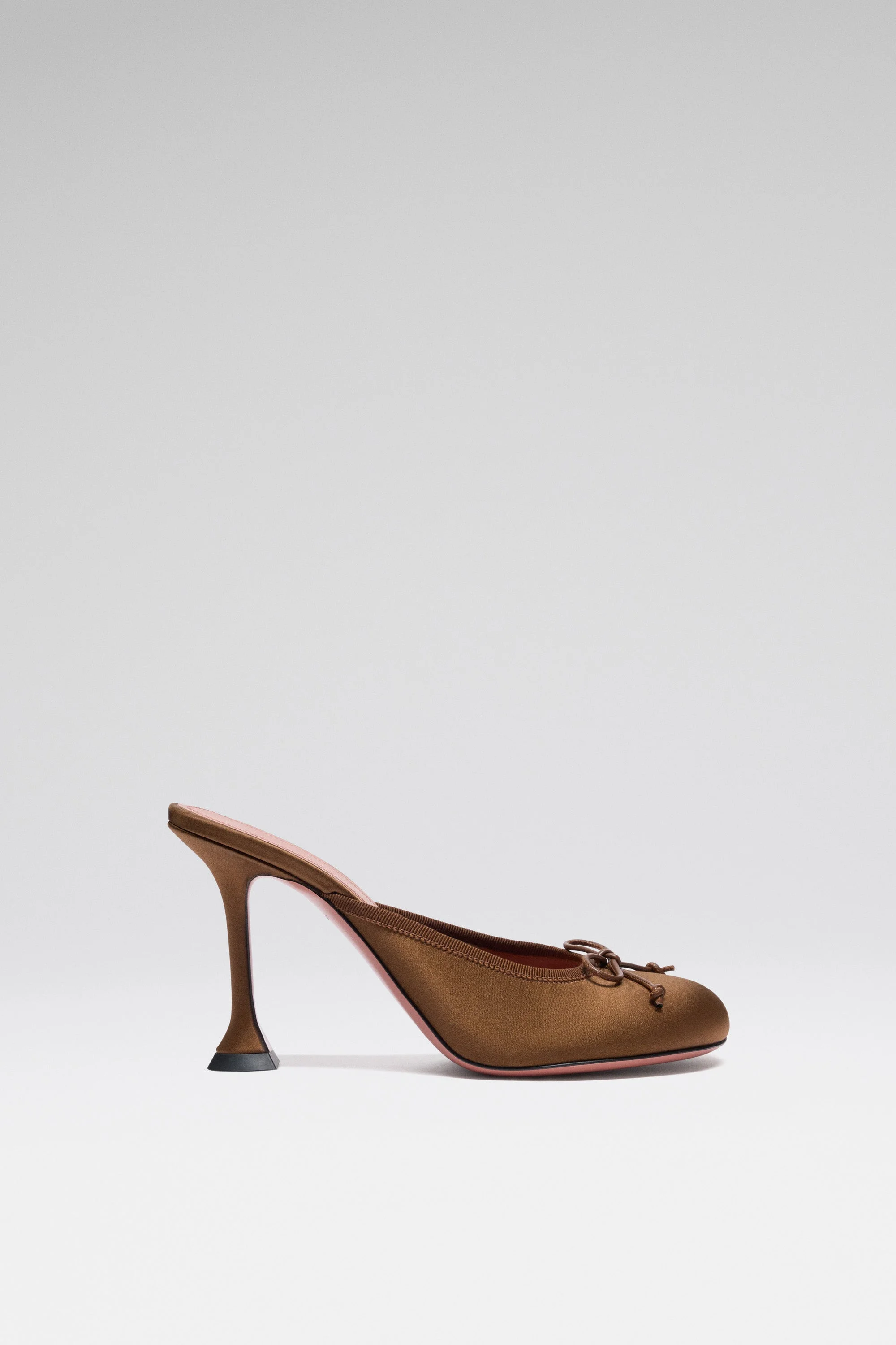 LILA SLIPPER 95 MOCHA SATIN - 1