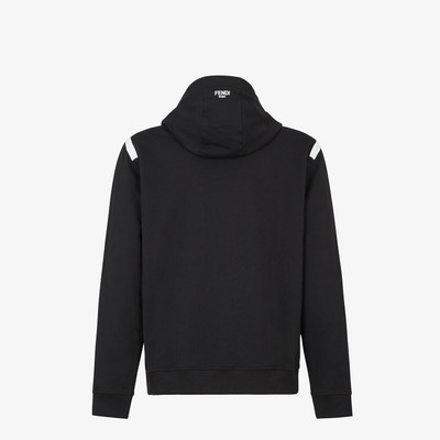 FENDI Black jersey sweatshirt outlook