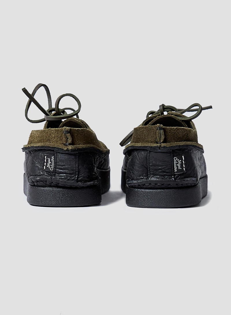 Yogi x Nigel Cabourn Finn II in Olive/ Black 4