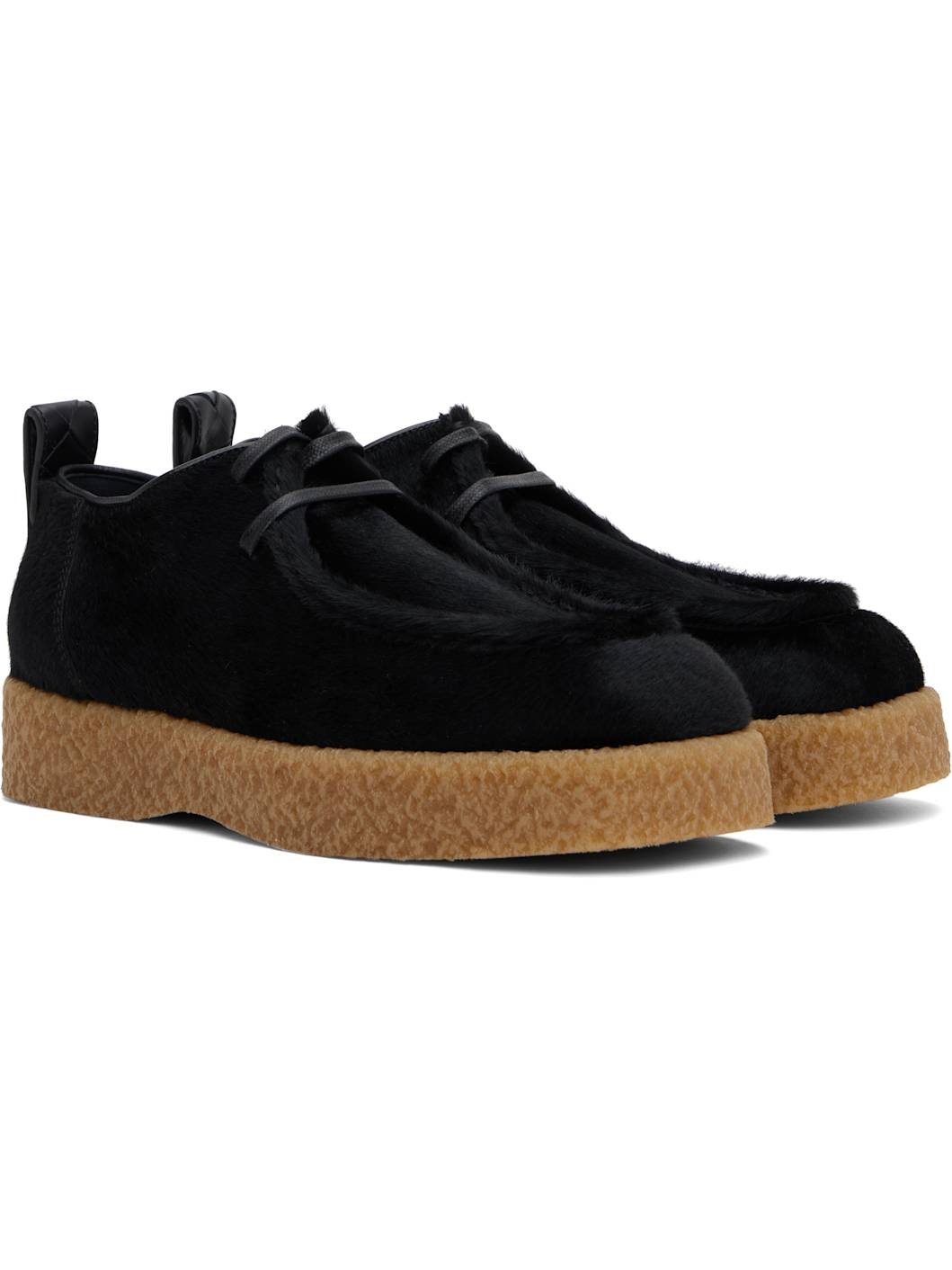 Black Torino Lace-Up Derbys - 4