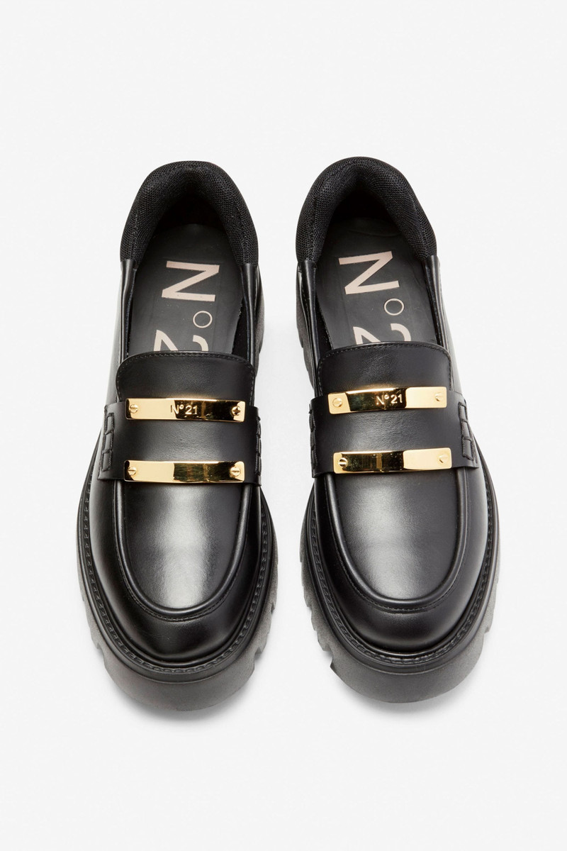 LOGO-PLAQUE LOAFERS 2