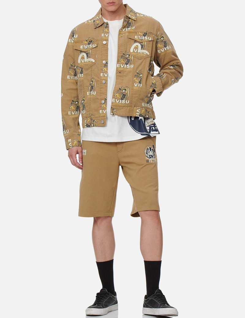 Allover Daruma Print Jacket 5