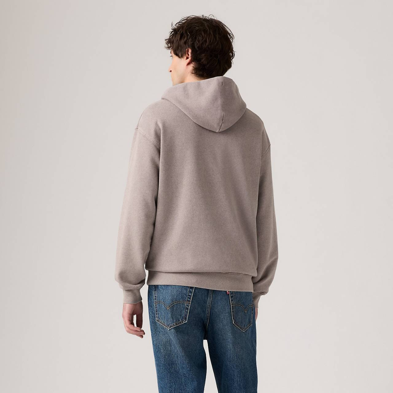 TWO HORSE BOXY CROPPED HOODIE SWEATSHIRT - 3
