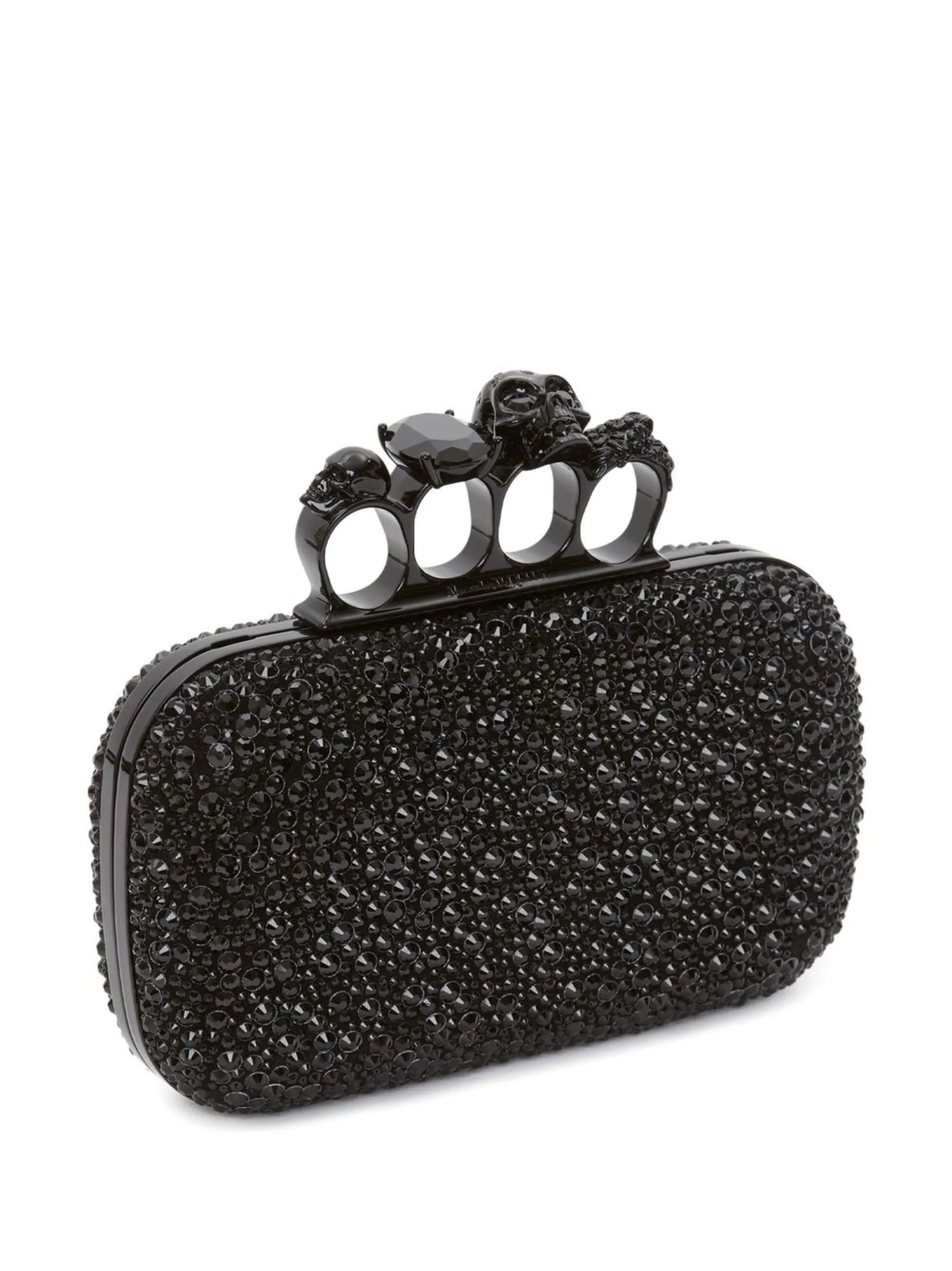 Alexander Mcqueen Four Ring Clutch Bag - 3