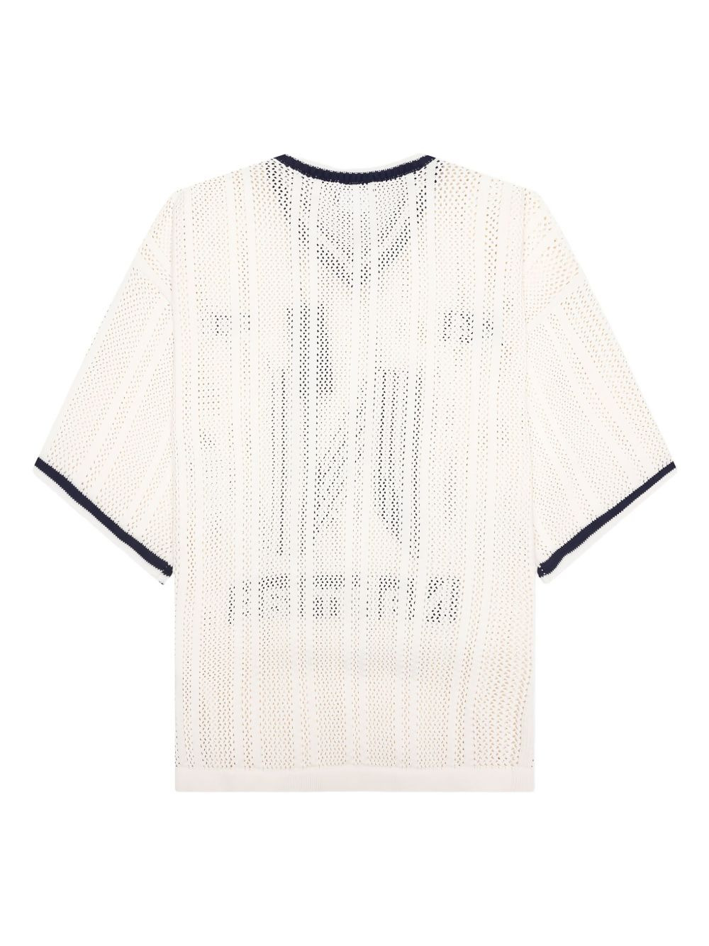 V-neck knitted T-shirt - 2