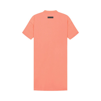 ESSENTIALS Fear of God Essentials Tee Dress 'Coral' outlook